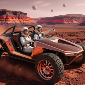 Explorar Marte en buggy