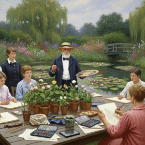 Taller botánico con Monet